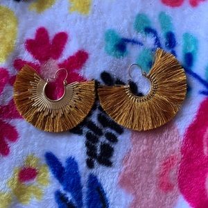Fanned earrings